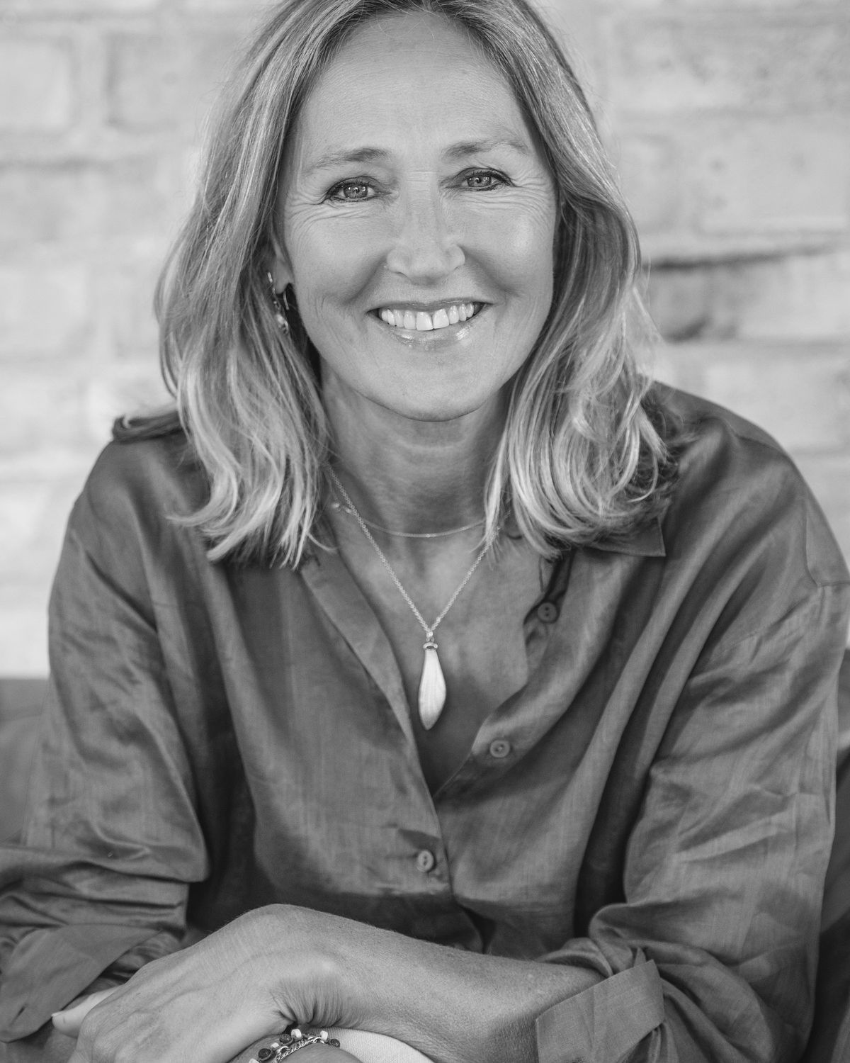 Jac Crow, black and white portrait